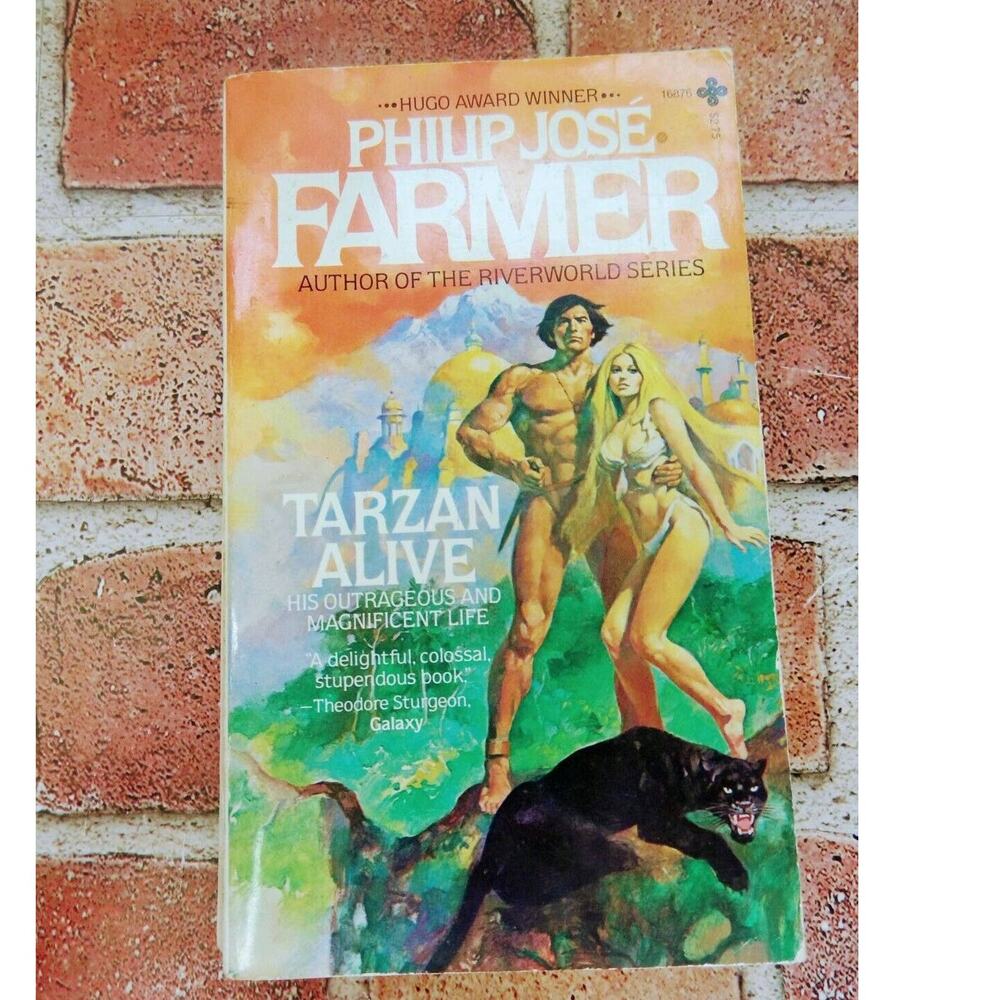 Tarzan Alive Philip José Farmer 1981‎ Play Boy 1st Printing Vintage Paperback PB